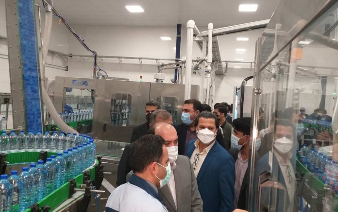 کارخانه بسته بندی آب آشامیدنی